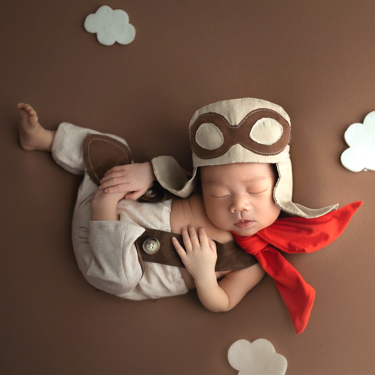 Infant Photography Props Outfit - Ylsteed conjunto de 3 peças para