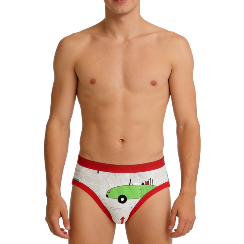 Diapering - Cuecas Masculinas com Estampa de Desenho
