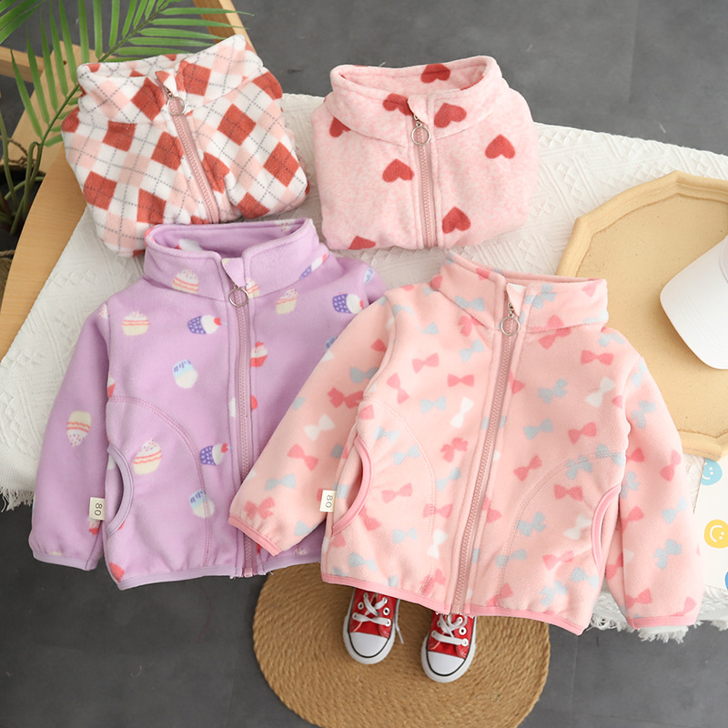 Toddler Boy Winter Fleece Jacket - Coleção Outono 2026: Casaco Infantil de
