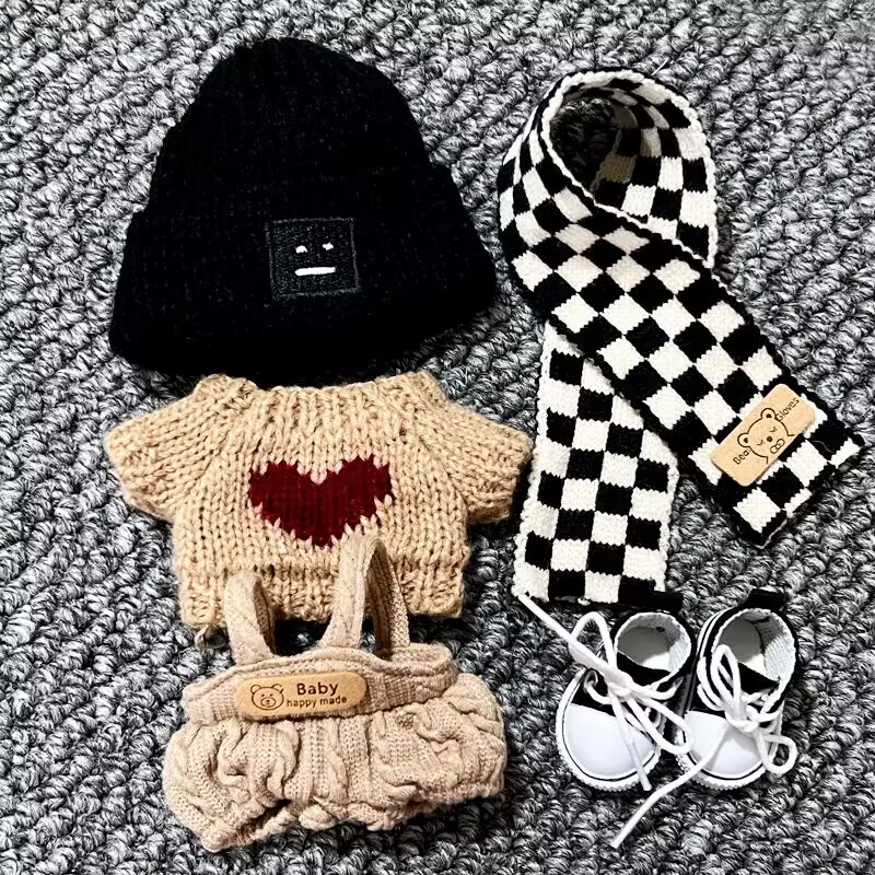 Baby Clothes - Roupas fofas de bebê de 10cm,