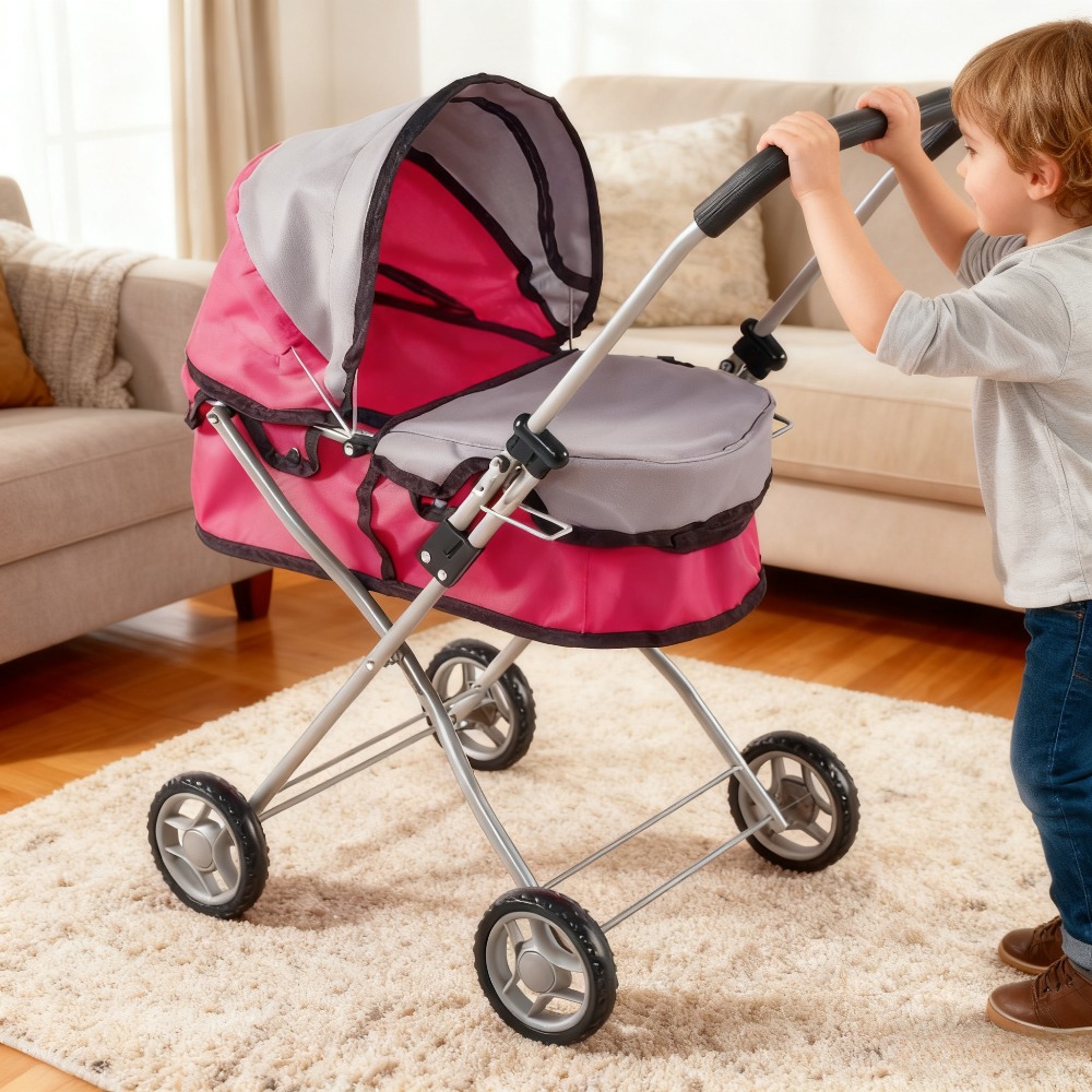 Lightweight Foldable Baby Stroller Compact - Carrinho de boneca para crianças dobrável