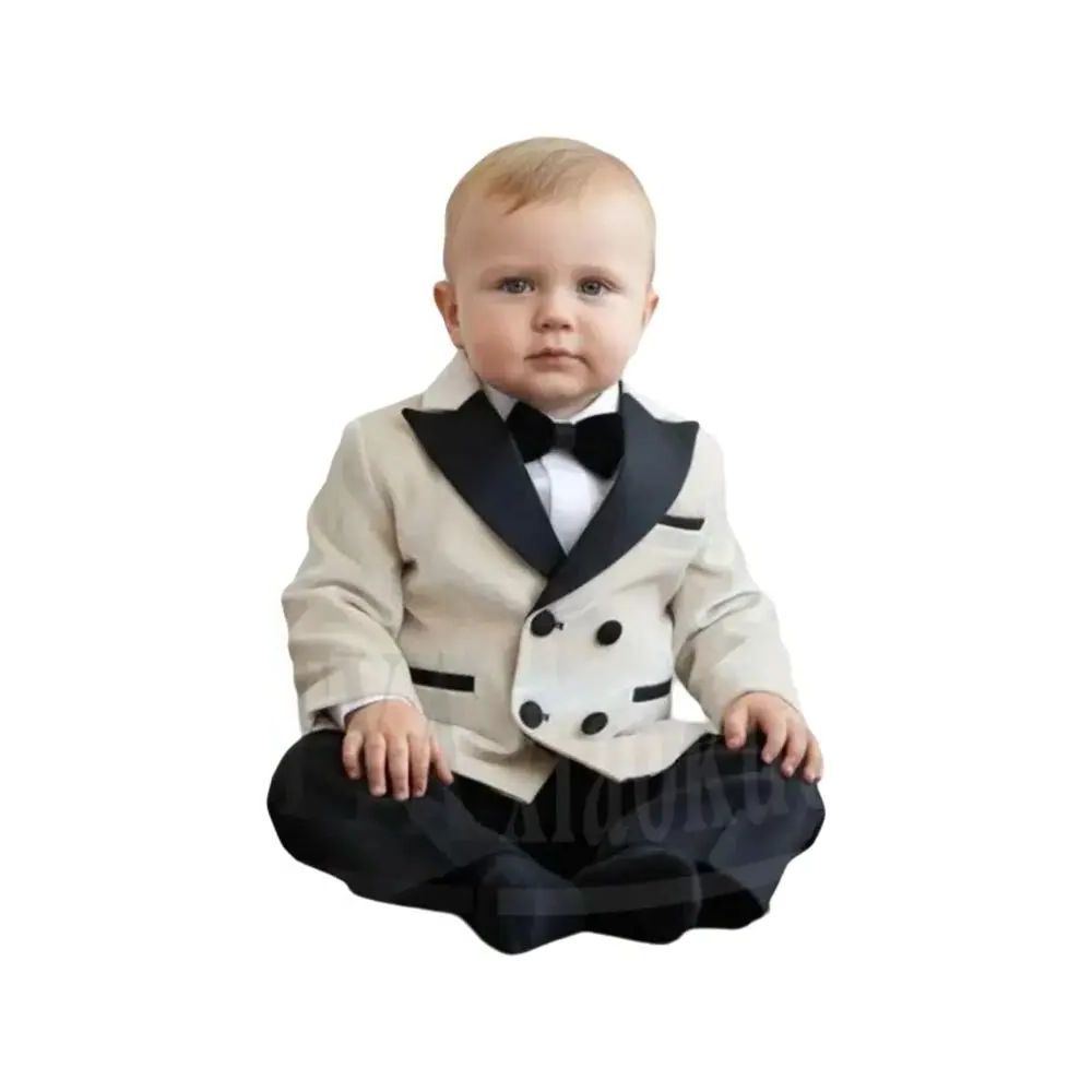 Conjunto de 2 Peças para Bebês - Baby Boy Suit Set Baptism avaliação e preço