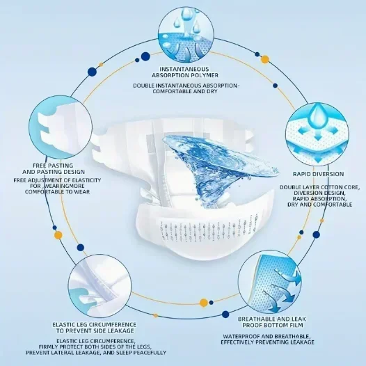 20 Fraldas Descartáveis para A - Diapering avaliação e preço