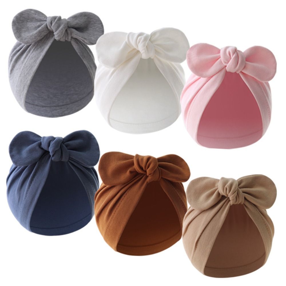 Bebê meninas meninos chapéu bo - Infant Beanie Hat With Ears avaliação e preço