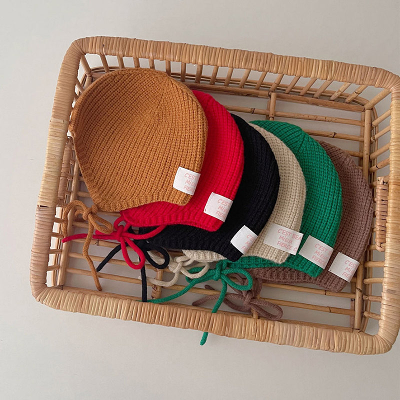 Inverno quente crianças chapéu - Infant Beanie Hat With Ears avaliação e preço