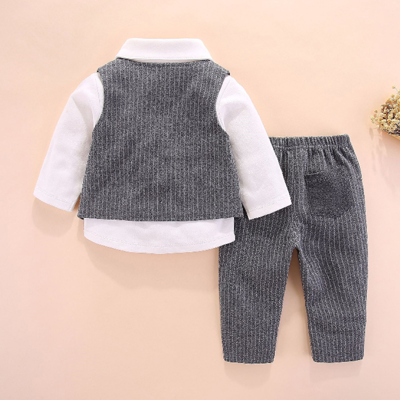 Iyeal conjunto de terno de bat - Baby Boy Suit Set Baptism avaliação e preço
