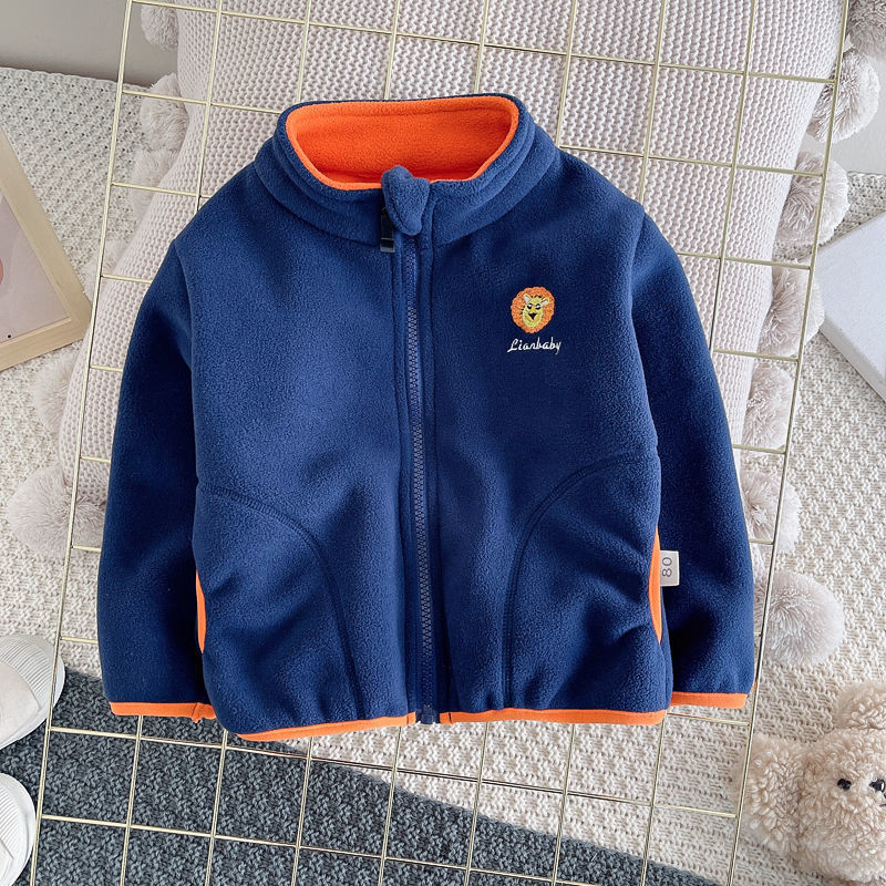 Novo Casaco de Fleece Polar pa - Toddler Boy Winter Fleece Jacket avaliação e preço