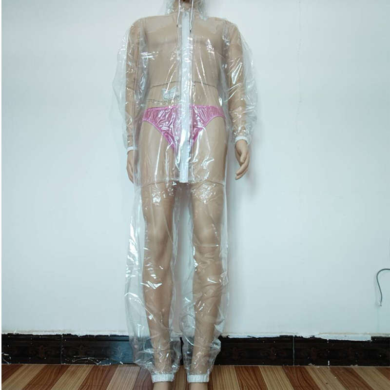 Macacão Transparente de PVC co - Diapering avaliação e preço