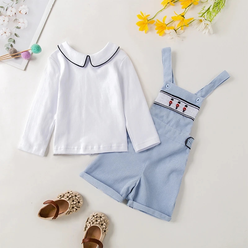 Conjuntos de Roupa Espanhola p - Baby Boy Suit Set Baptism avaliação e preço
