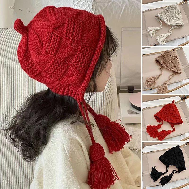 Gorro de Inverno Quente para B - Infant Beanie Hat With Ears avaliação e preço