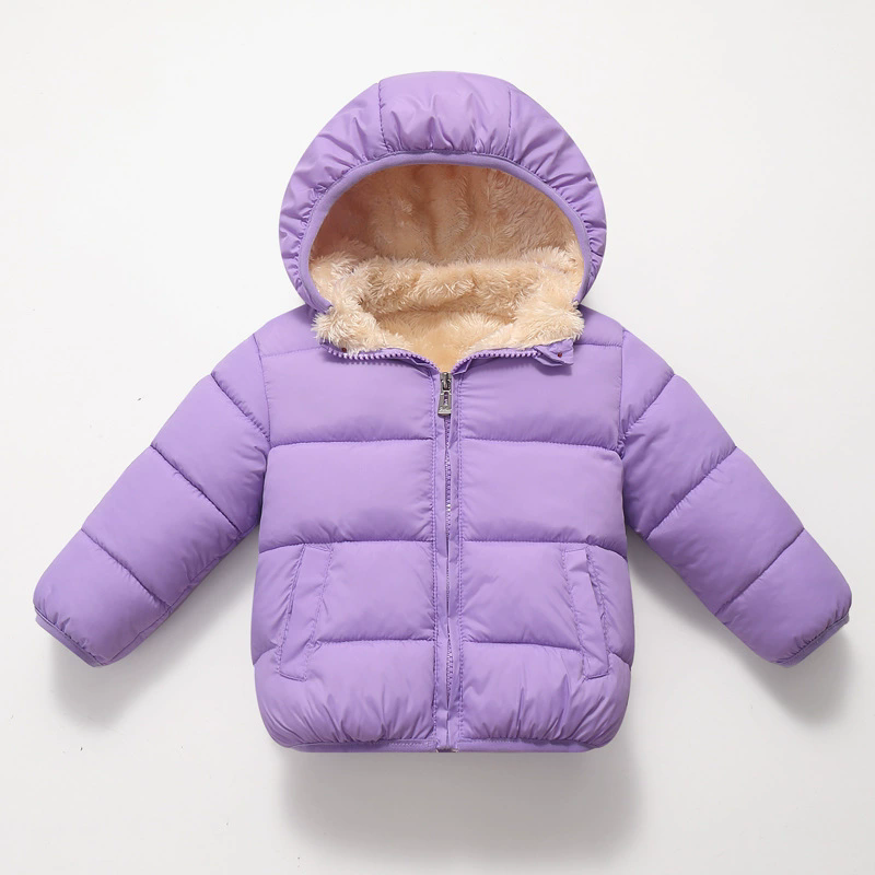 Jaqueta de Inverno com Capuz p - Toddler Boy Winter Fleece Jacket avaliação e preço