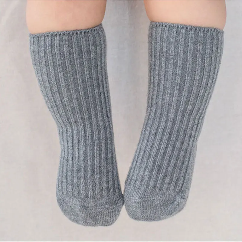 Meias de algodão macio para me - Unisex Baby Socks Non Slip avaliação e preço