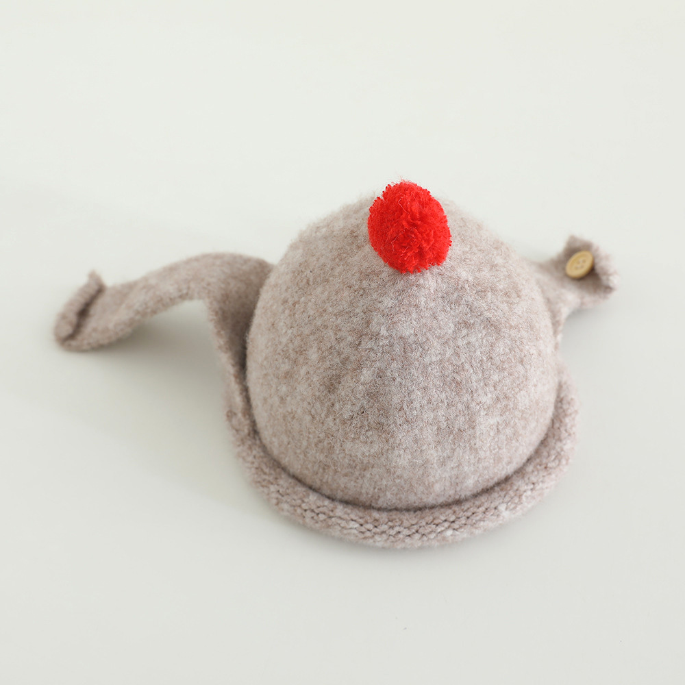 Inverno malha bebê earflap cha - Infant Beanie Hat With Ears avaliação e preço