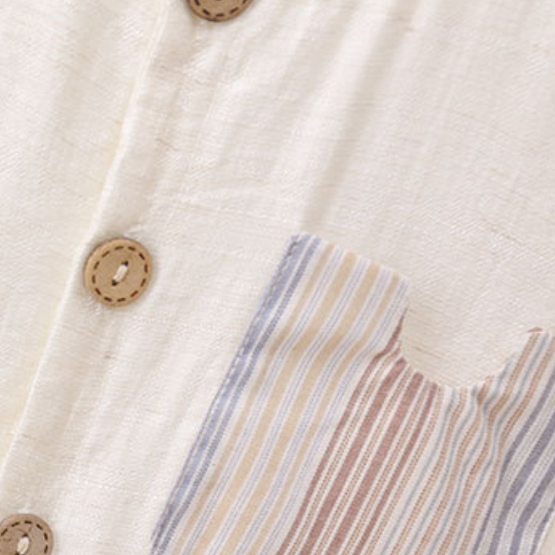 Macacão de Bebê Unissex de Lin - Baby Summer Linen Sleeveless Jumpsuit avaliação e preço