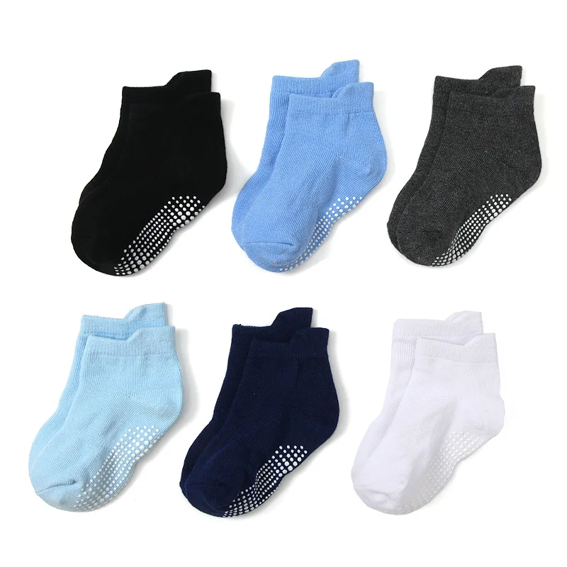 Pacote com 6 Meias de Chão par - Unisex Baby Socks Non Slip avaliação e preço