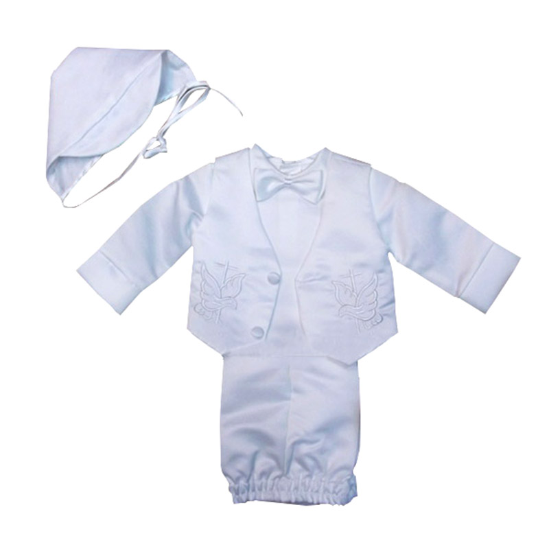 Roupas de batismo para bebês m - Baby Boy Suit Set Baptism avaliação e preço