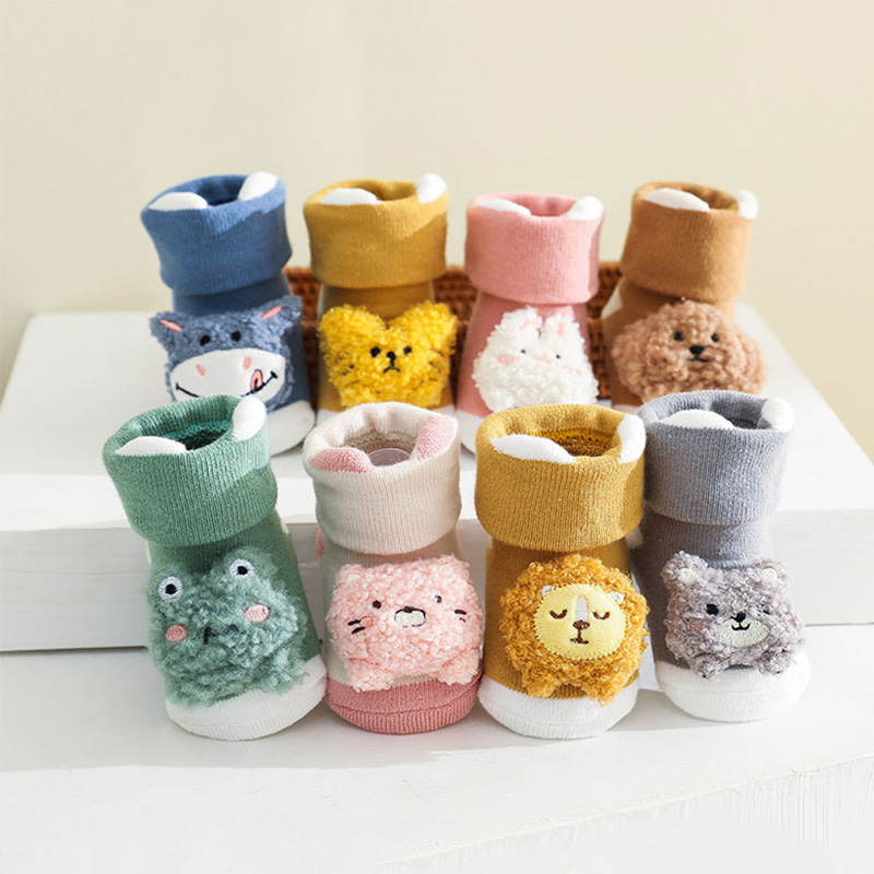 Bebê recém-nascido menina meni - Unisex Baby Socks Non Slip avaliação e preço