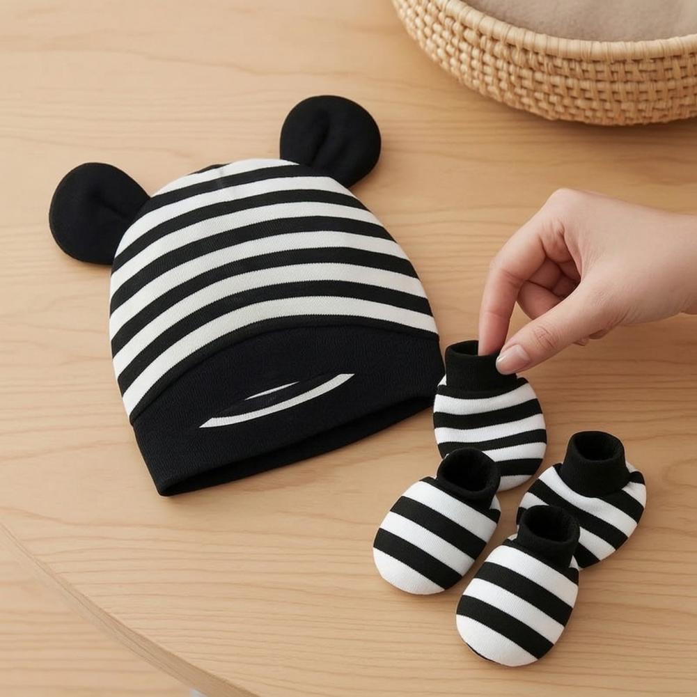 Luvas Anti-Riscos para Recém-N - Infant Beanie Hat With Ears avaliação e preço
