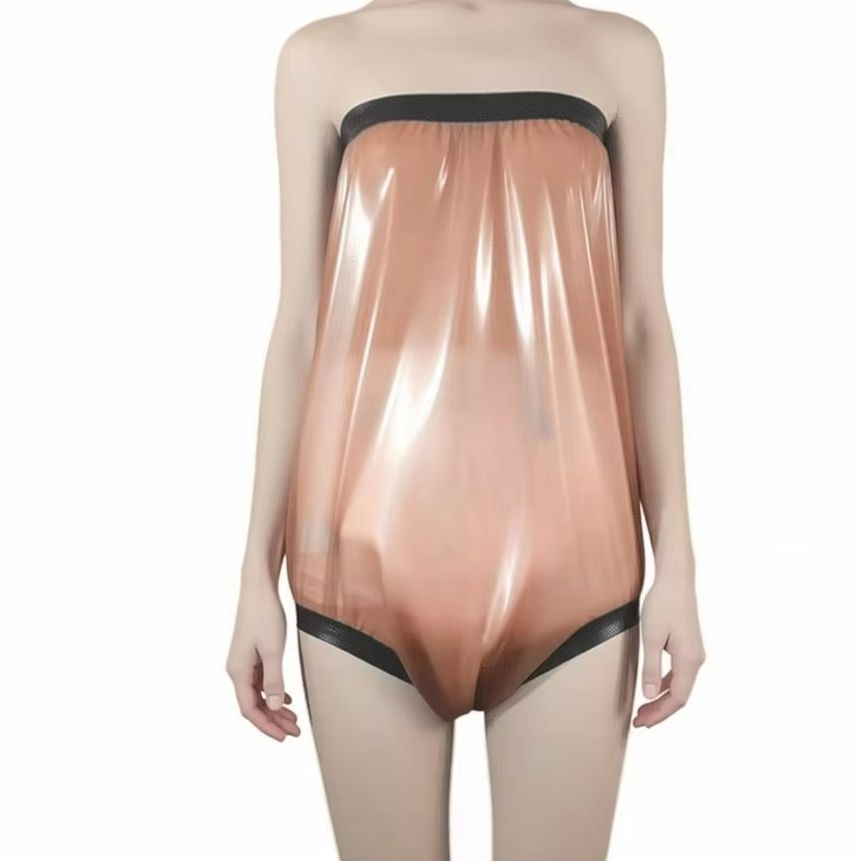 Shorts de Borracha Transparent - Diapering avaliação e preço