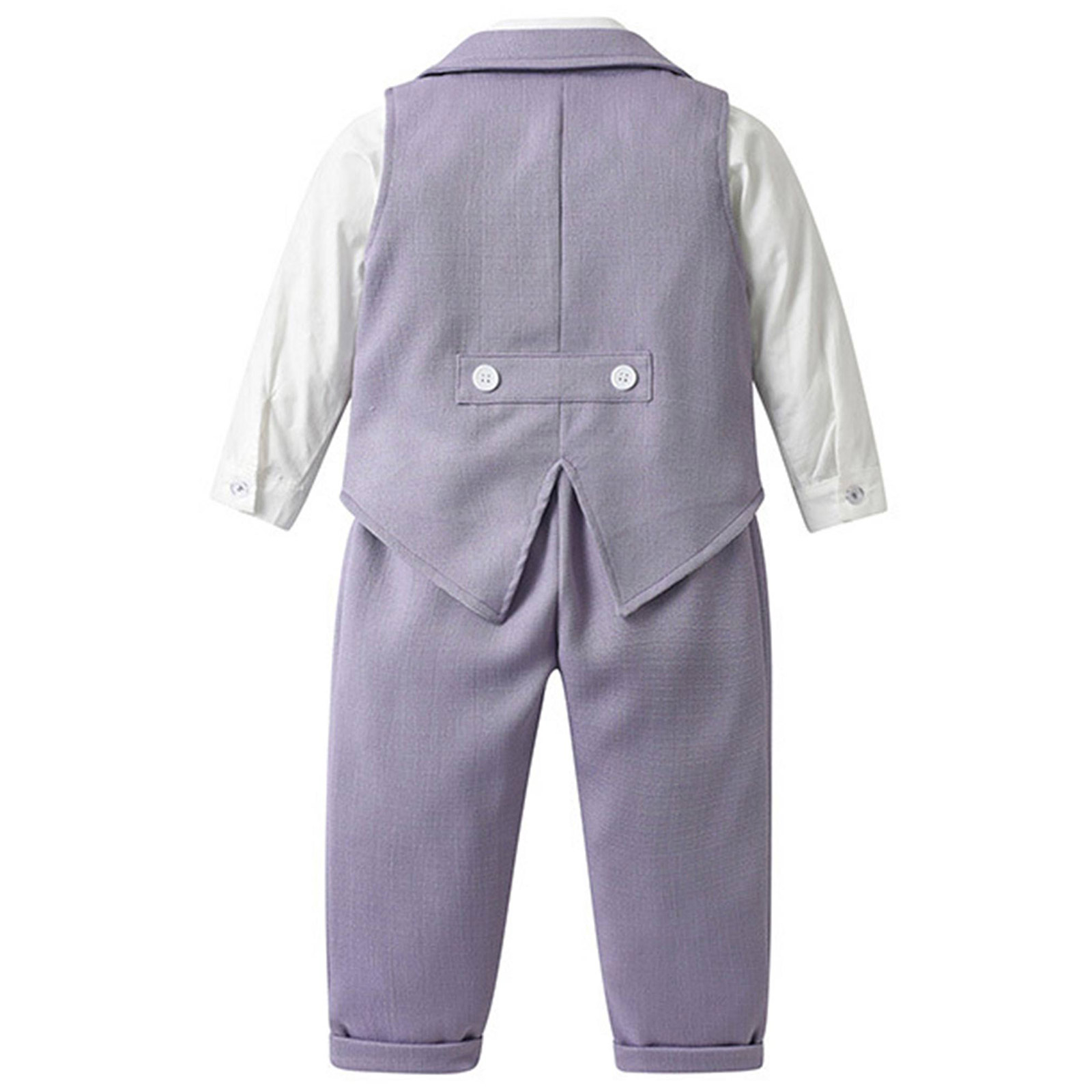 Bebê meninos cavalheiro terno  - Baby Boy Suit Set Baptism avaliação e preço