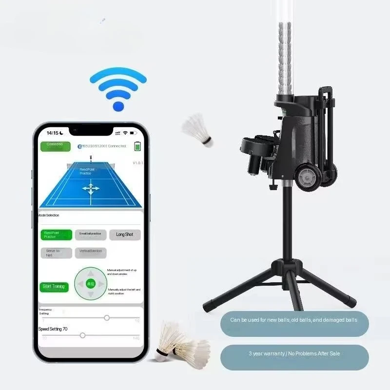 Máquina de Servir Badminton Po - Feeding avaliação e preço