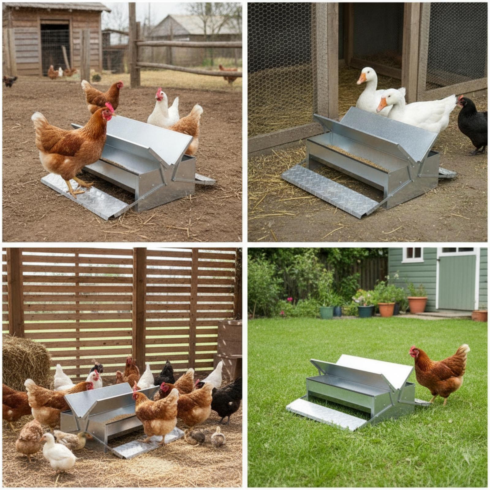 Comedouro Automático para Aves - Feeding avaliação e preço