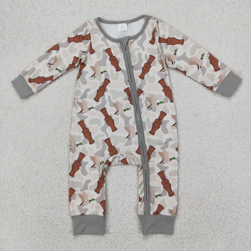 8.21 bambu voar azul abóbora f - Cotton Baby Onesies Zipper avaliação e preço