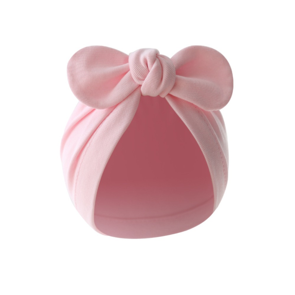 Chapéu de nó de flor bonito al - Infant Beanie Hat With Ears avaliação e preço